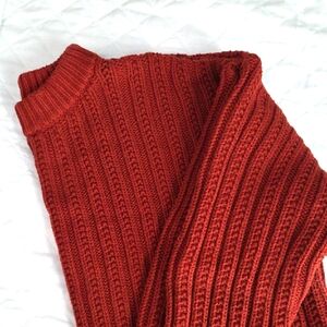 2 For $30 - Universal Threads Rust Ribbed Knit Sweater